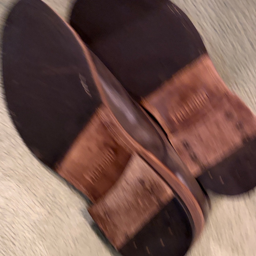 Freebird by Steven Luxury Brown Leather Dress Shoes sz 12 - Picture 8 of 9